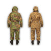 Grenouille camouflage masquage uniforme tactique 2 faces réversible BDU costume Ratnik type Partizan camo uniforme Airsoft